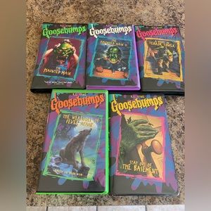 Goosebumps VHS lot
